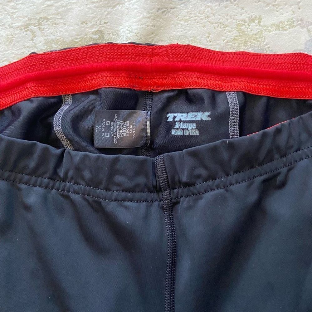 Trek Non Padded Men’s Classic Tightbike Pants Reflective Detail View 5